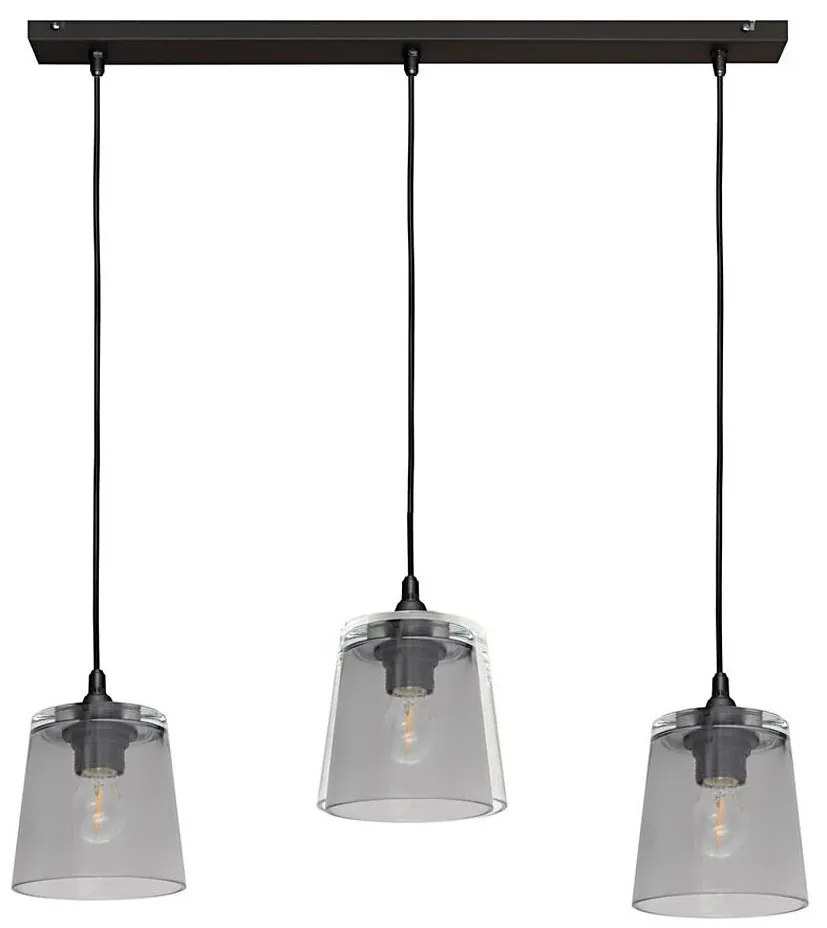 Csillár zsinóron LUCEA 3xE27/15W/230V