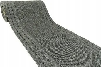 80 cm széles Szürke Gumírozott Futószőnyeg Scandigel Lapos Folyosó