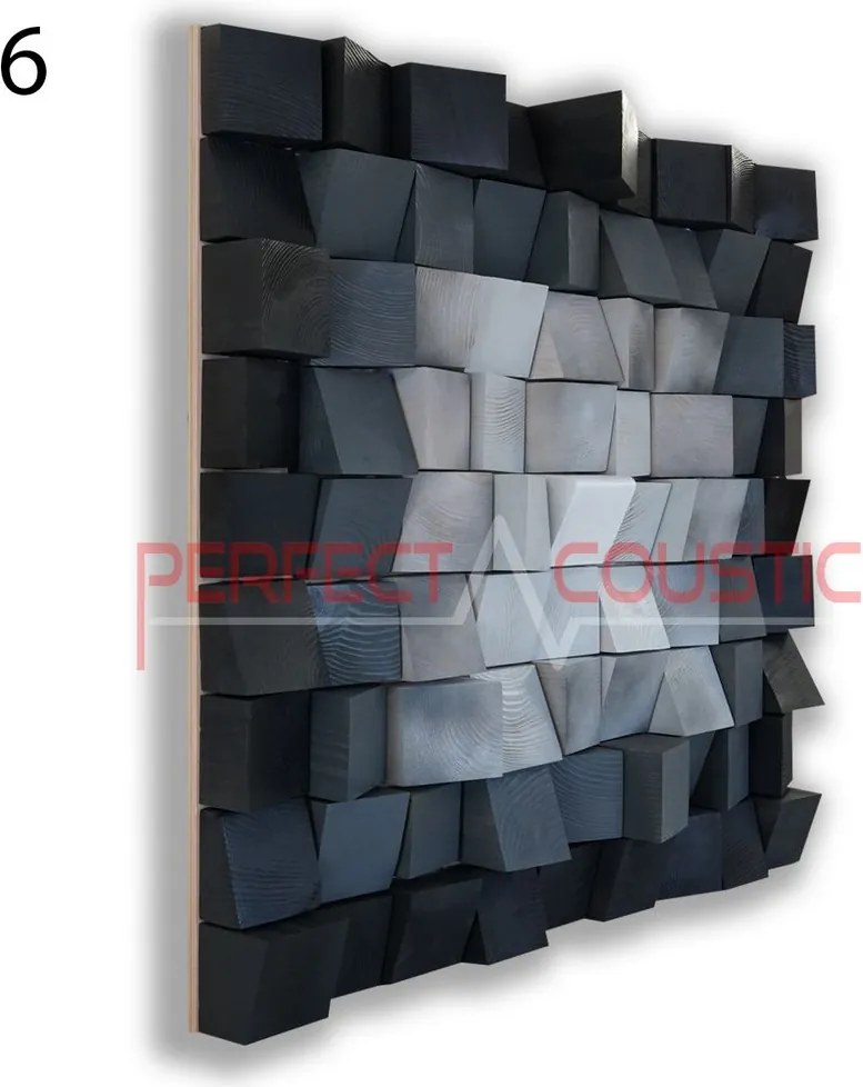 Art diffúzor kicsi kockával 60x60x13cm- 6 mintával - 60x60x10cm Csomagolás nélkül, személyes átvétel