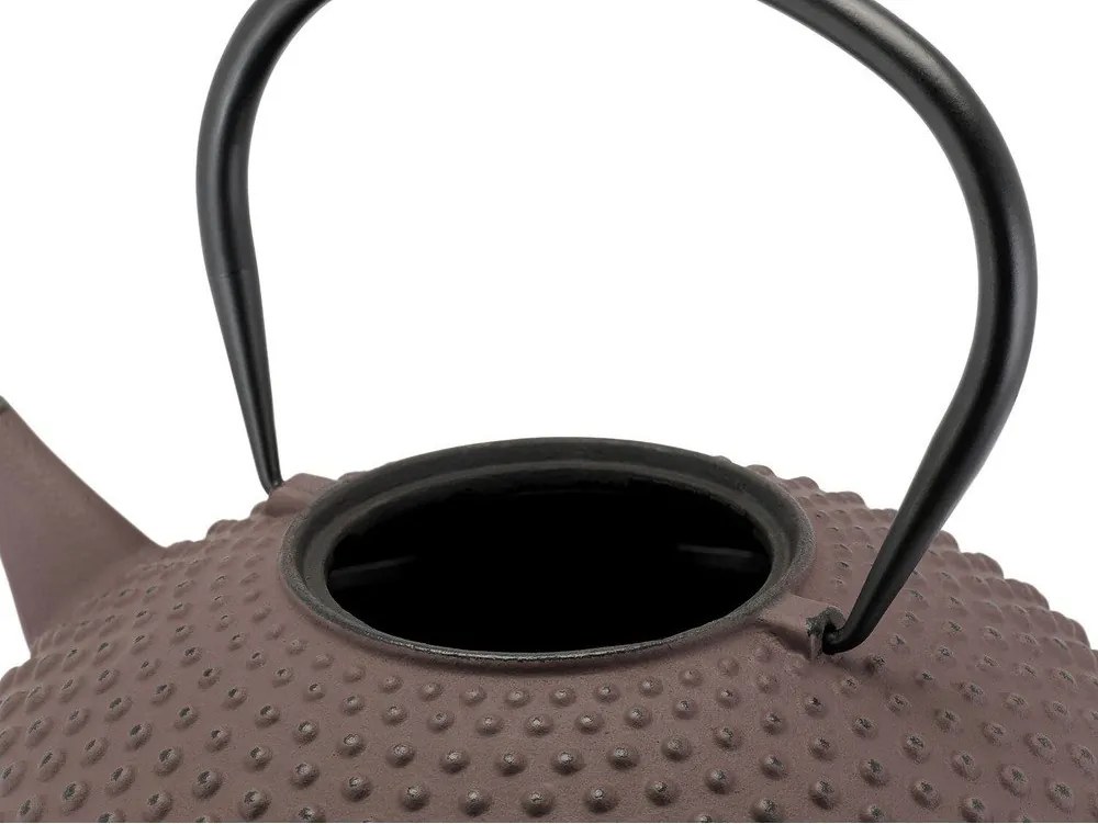 Borvörös öntöttvas teáskanna 1,25 l Xilin – Bredemeijer