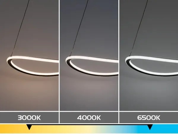 Rabalux 72340 - LED dimmelhető zsinóros csillár MALIRA 45W/230V 3000-6500K+távirányító