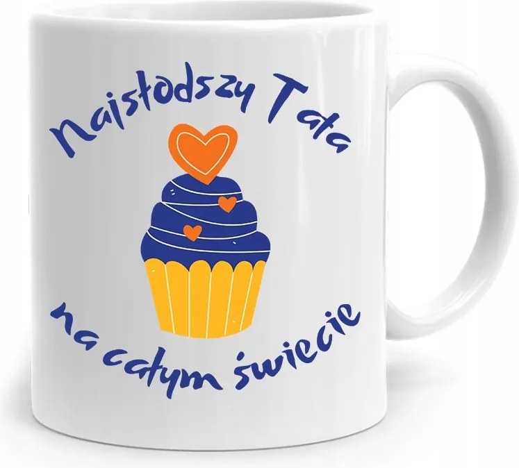 Apák Napi Bögre Apáknak A Legaranyosabb Apa fényképes nyomtatással