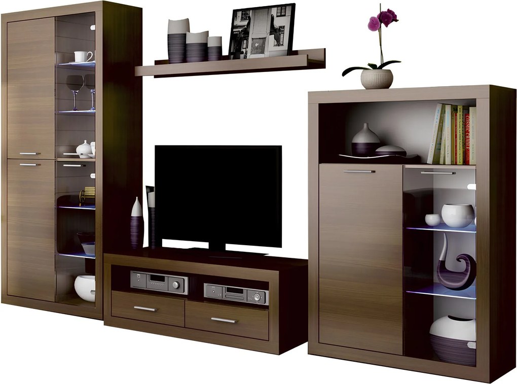 Nappalibútor LED világítással, dió warmia, TOGO 2 NEW