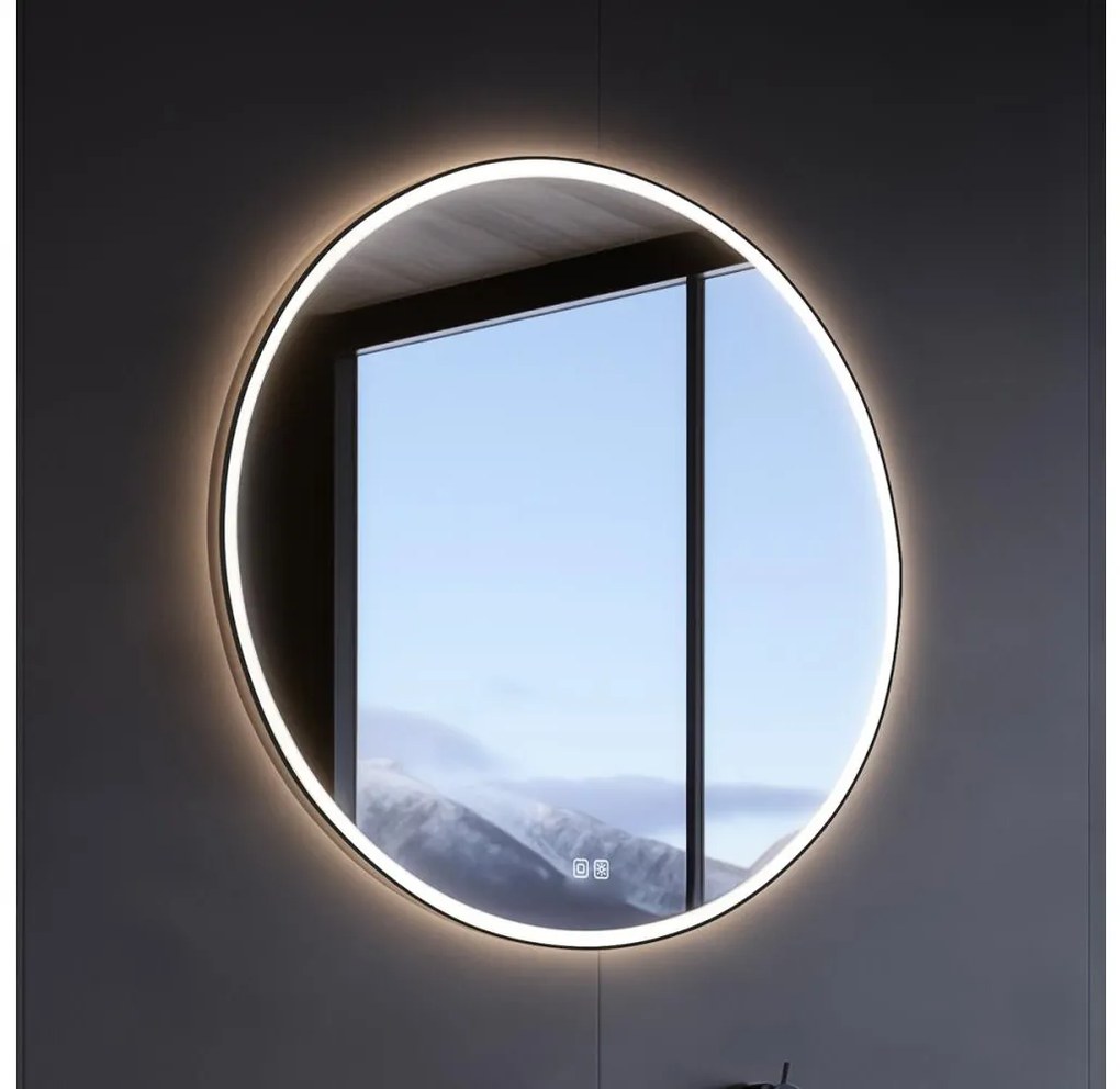 NIMCO ZPC 28000RVX-90 - LED fürdőszobai tükör 3000-6500K, átmérő 60 cm, IP44