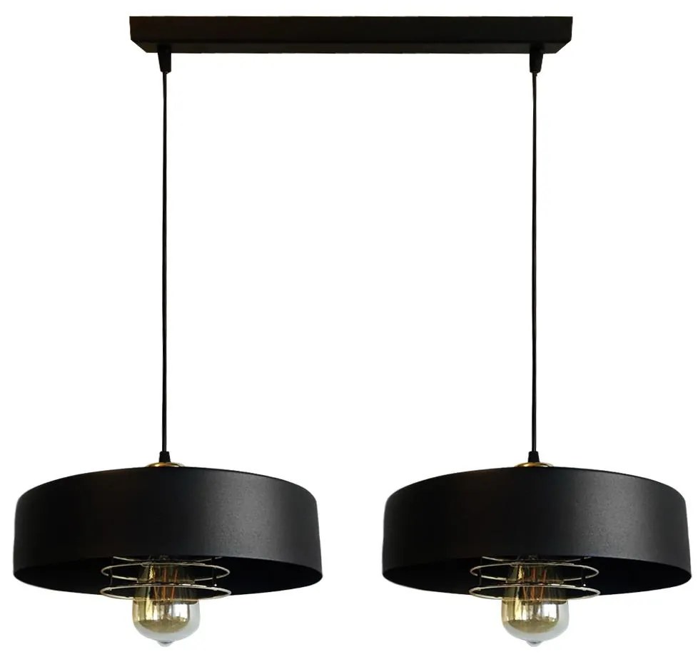 Csillár zsinóron VEST 2xE27/60W/230V