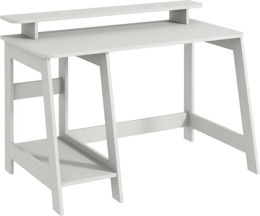 Country íróasztal, fehér, 120 cm