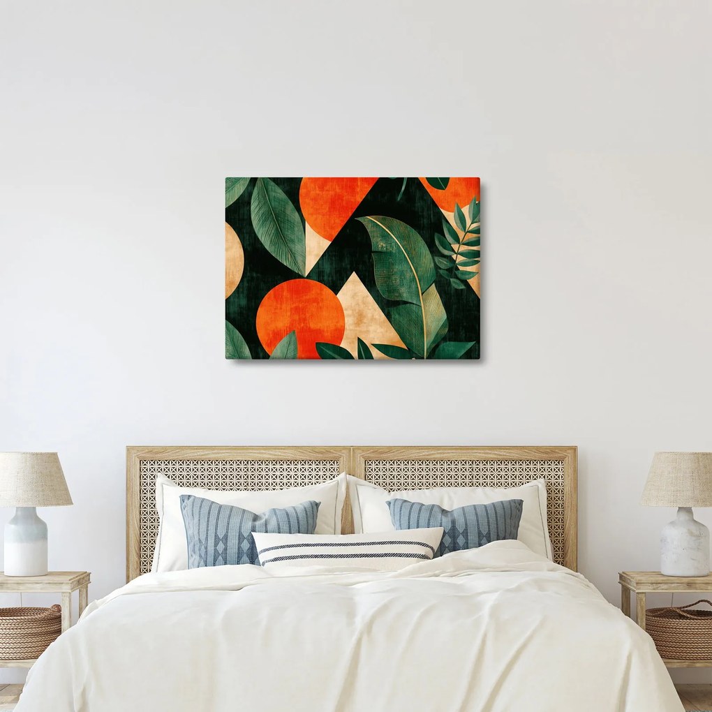 Kép - Geometrikus természeti minták II. (70x50 cm)