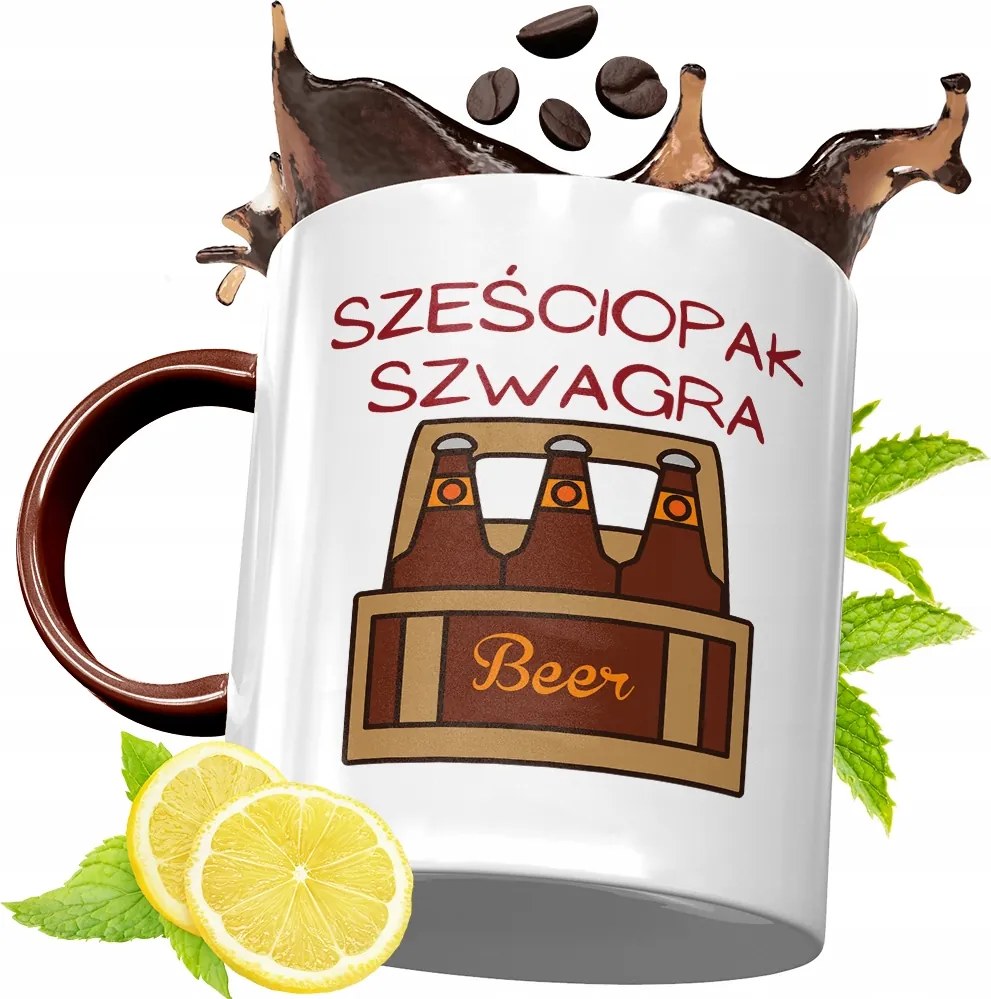 Bordó Bögre Sógornak Születésnapi Ajándék fényképes nyomtatással