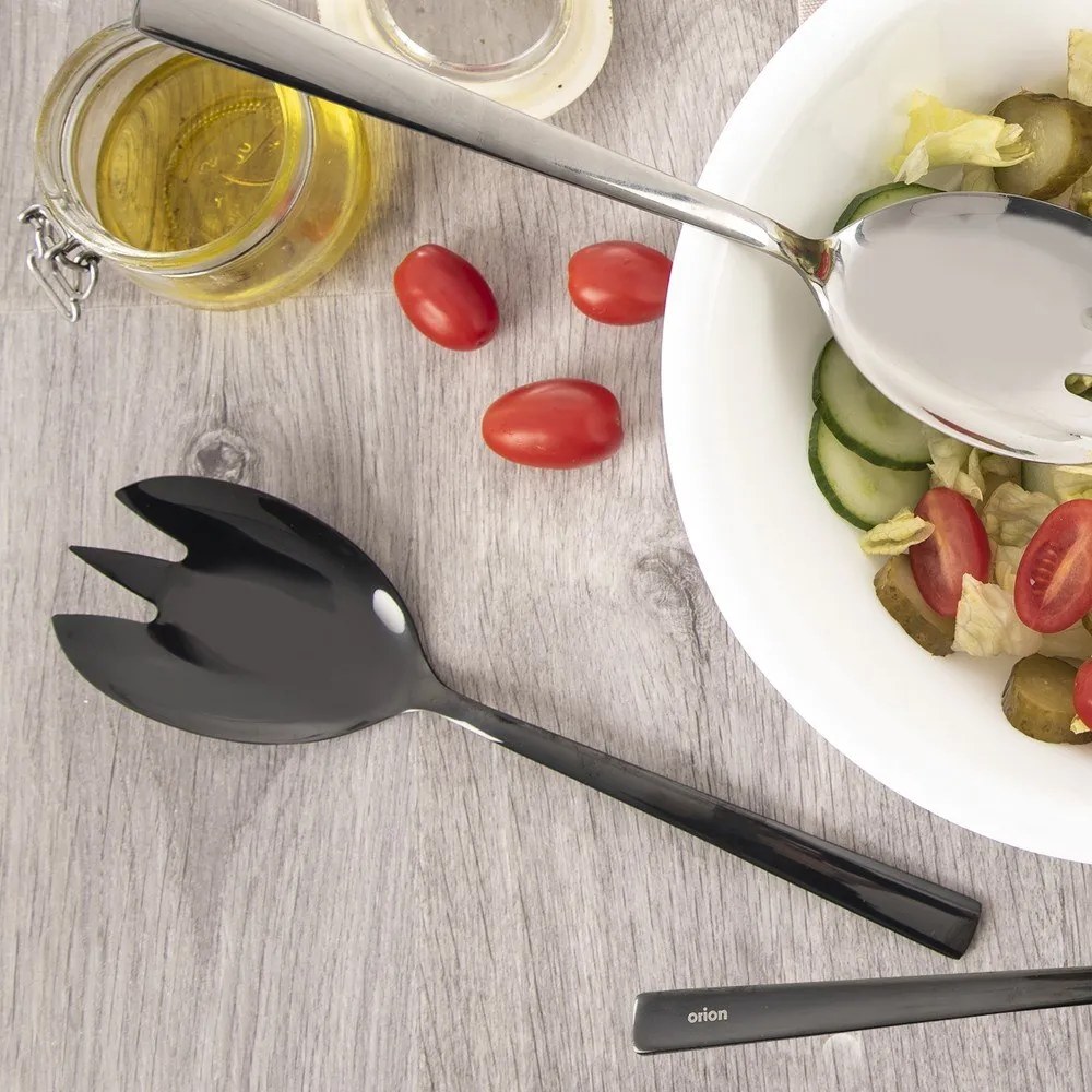 Rozsdamentes acél salátaszedő Black – Orion