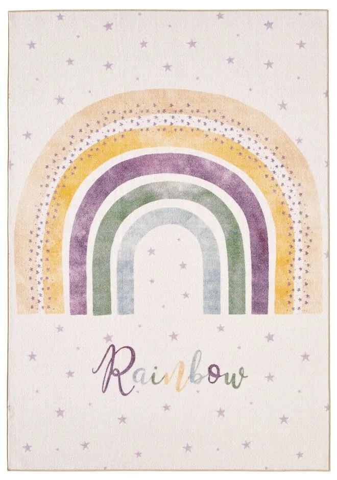 Krémszínű gyerek szőnyeg 80x120 cm Play – Ayyildiz Carpets