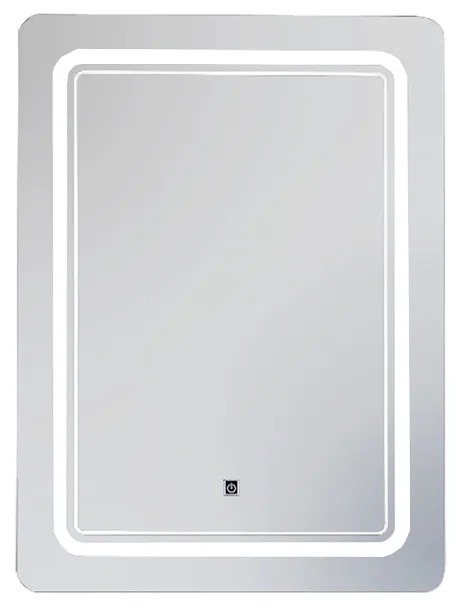 Vid tükör led világítással 60x80 cm