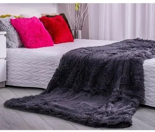 Domarex XXL Corona takaró/ágytakaró, szürke, 200 x 220 cm