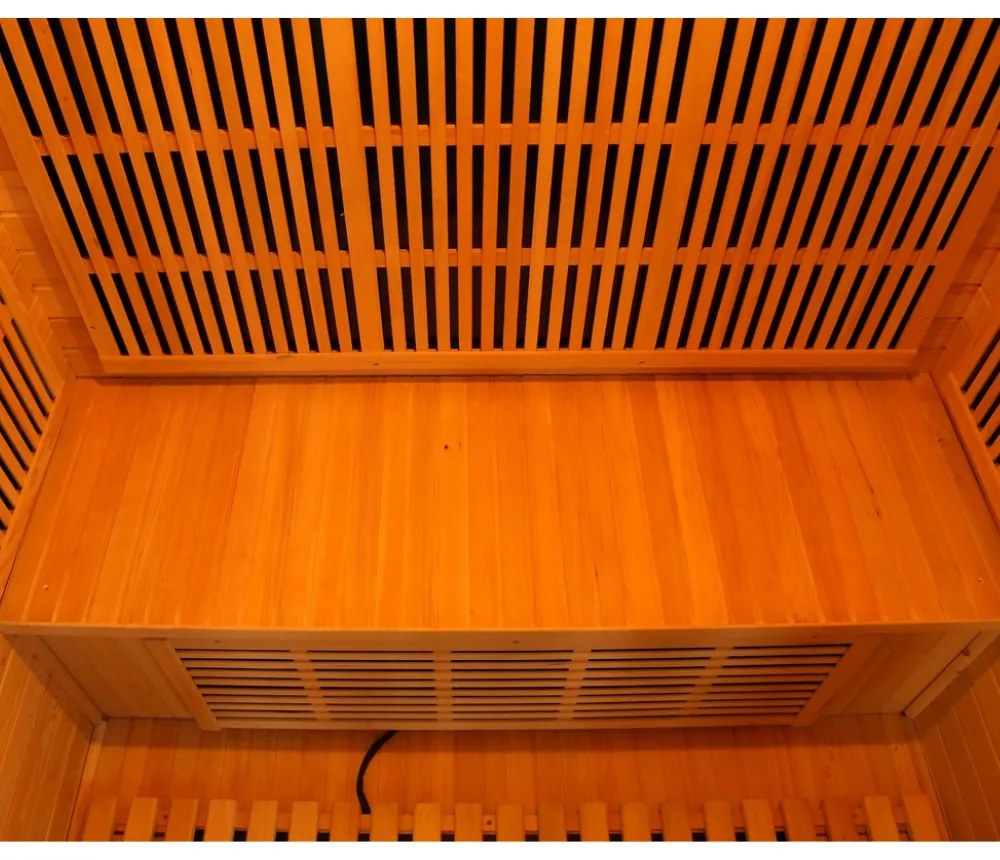 Sauna DeLuxe 3003 Carbon, világosbarna