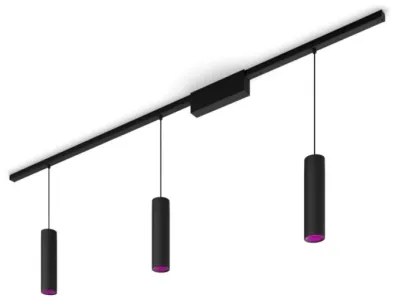 Philips - KÉSZLET 3x LED RGBW Dimmelhető csillár zsinóron sínrendszerhez Hue LED/15,6W/230V