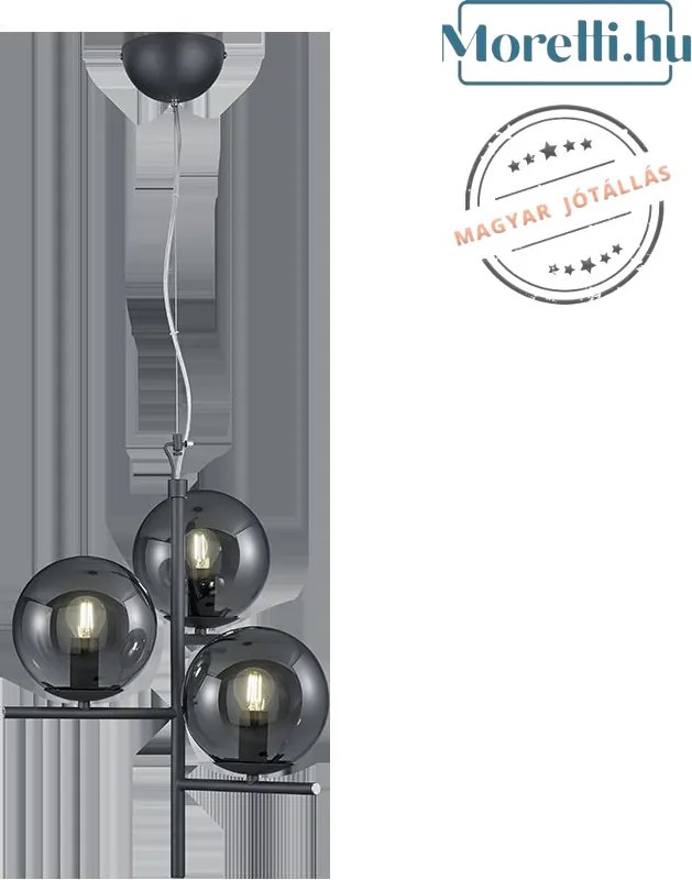 TRIO 302000342 PURE Többágú Függesztett Lámpa E14 IP20