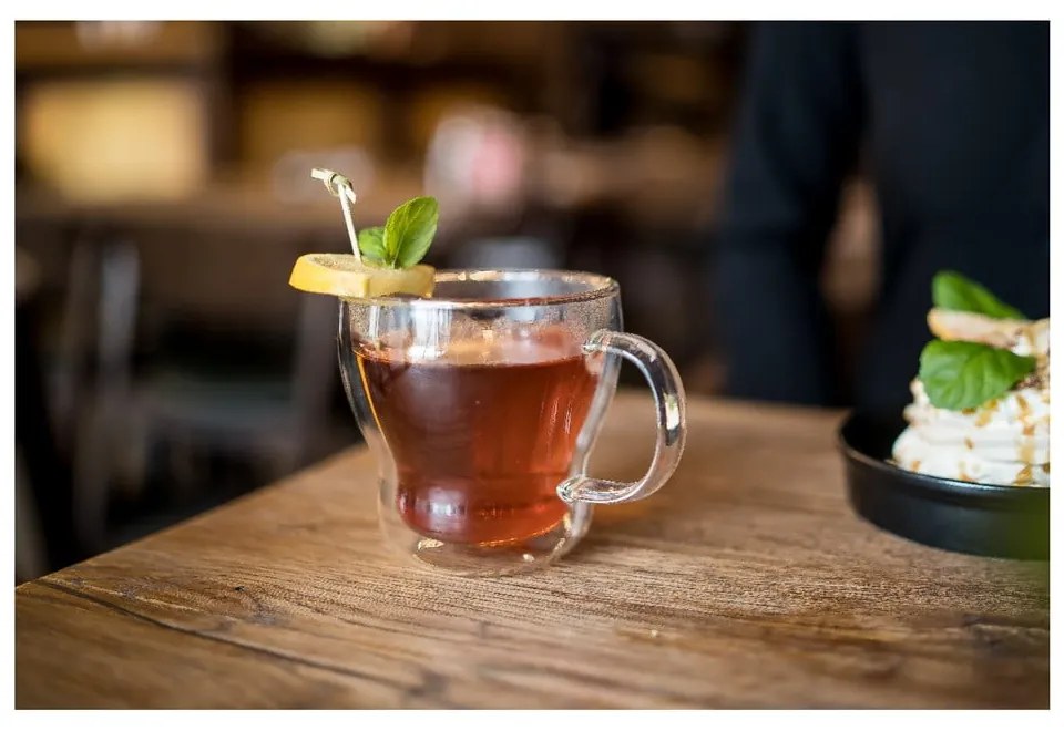 Üveg duplafalú bögre szett cappucinóhoz 2 db-os 370 ml Bolla – Vialli Design