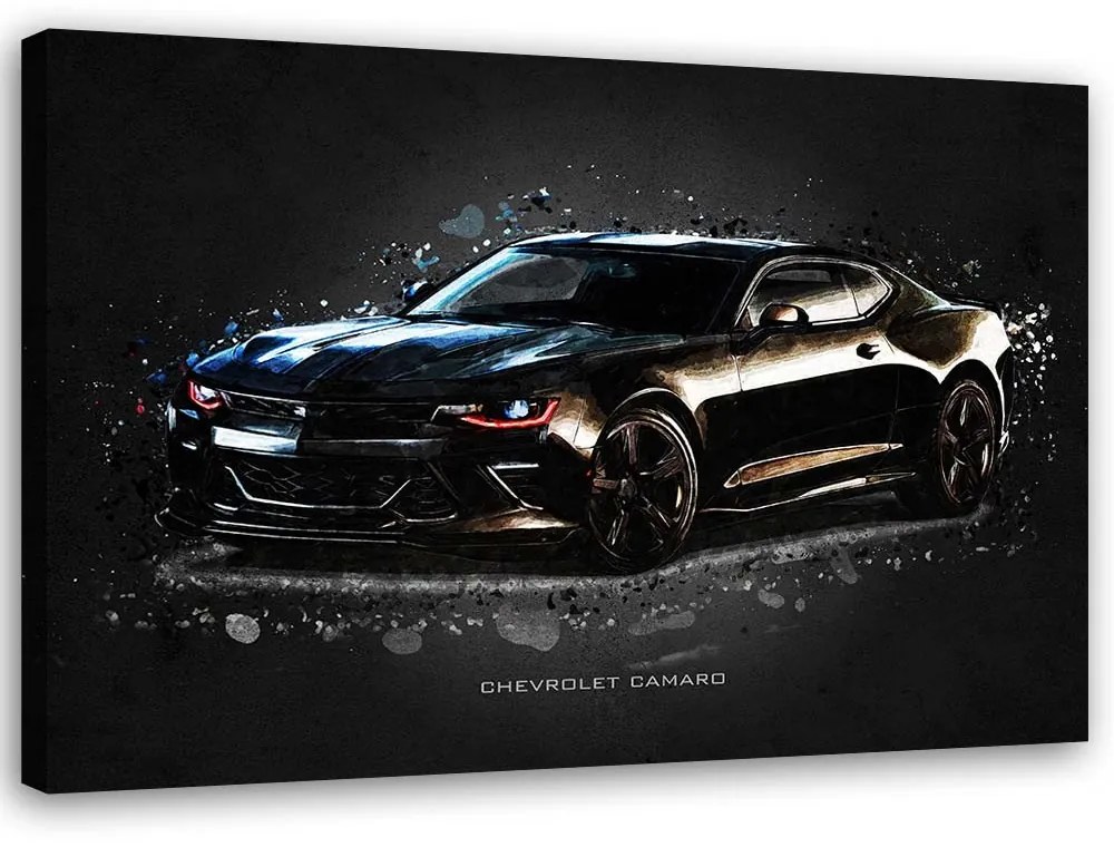 Gario Vászonkép Chevrolet Camaro - Gab Fernando Méret: 100 x 70 cm