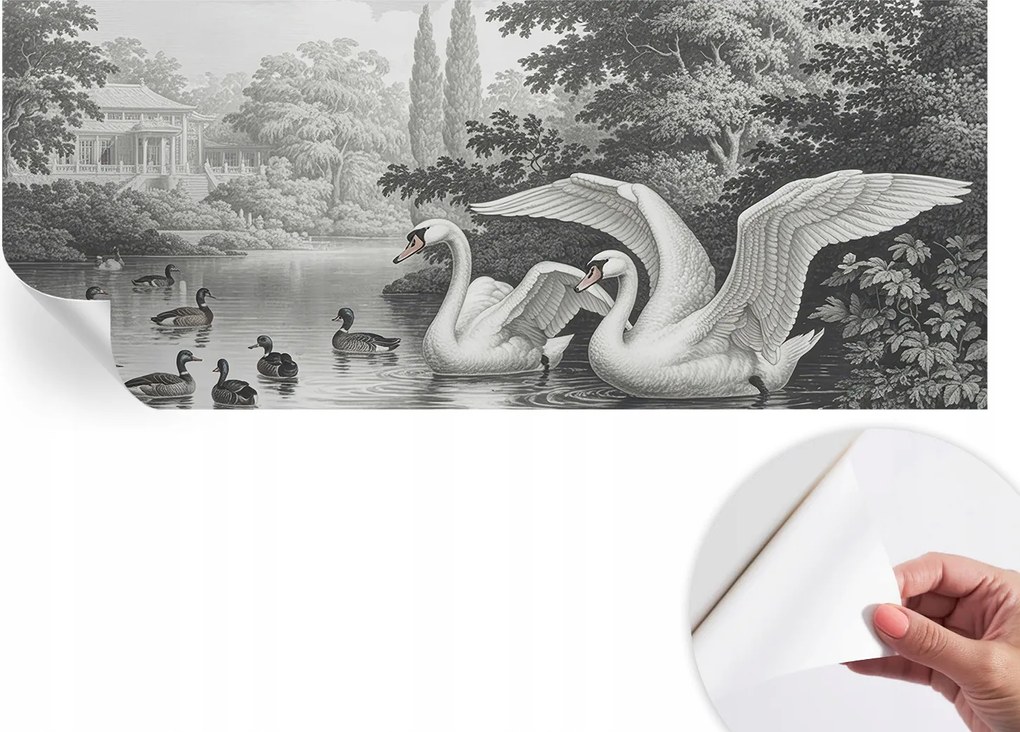 Fali fotótapéta előszoba konyhába A természet eleganciája 250x104 cm