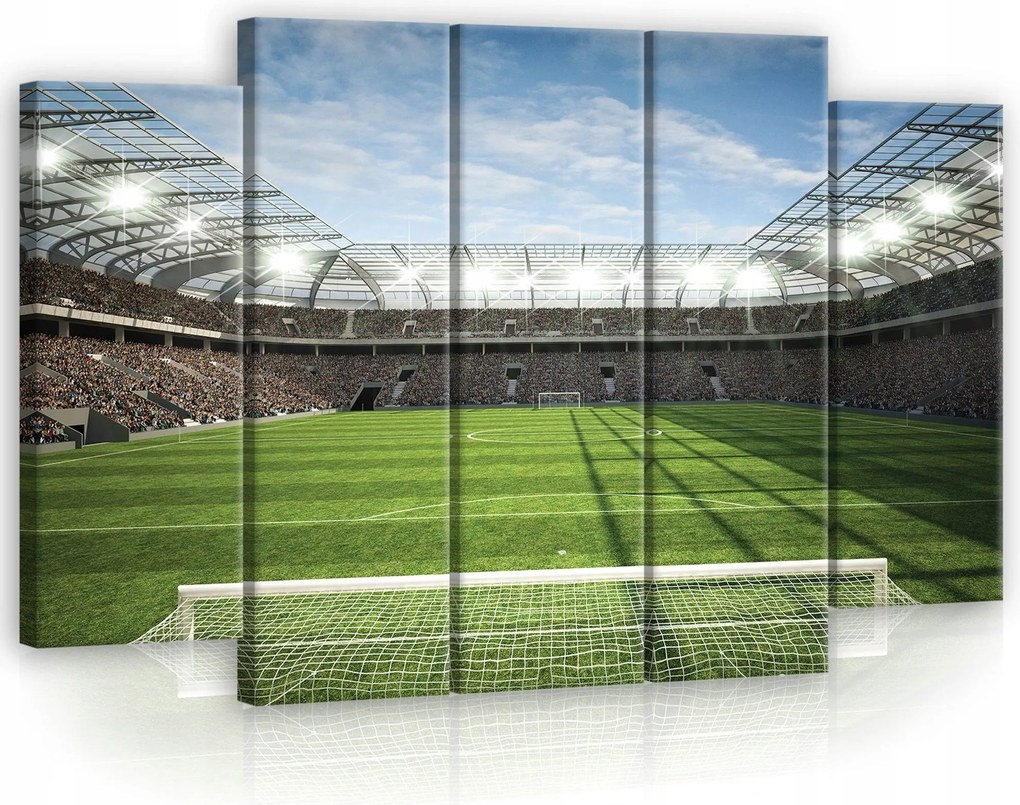 Vászonkép 150x100 Stadion foci aréna foci sport mérkőzés lelátó