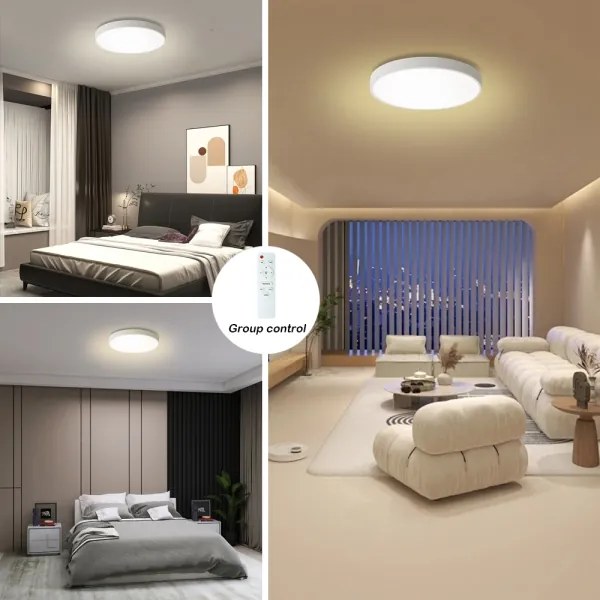 Brilagi - dimmelhető LED lámpatest POOL LED/60W/230V 3000-6000K átm. 60 cm fehér + távirányító