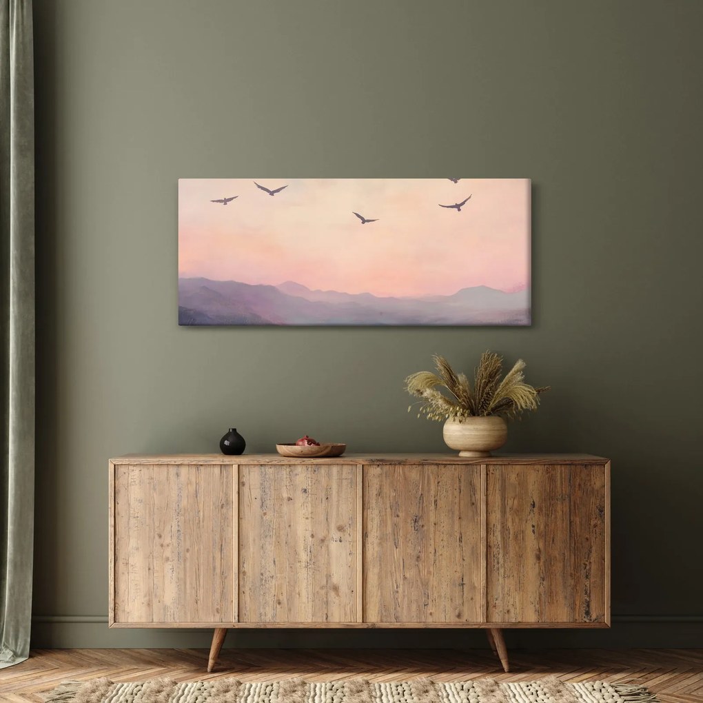 Kép - Madárcsapat II. (120x50 cm)