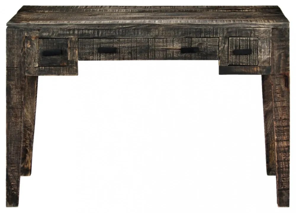 tömör mangófa íróasztal 110 x 50 x 75 cm