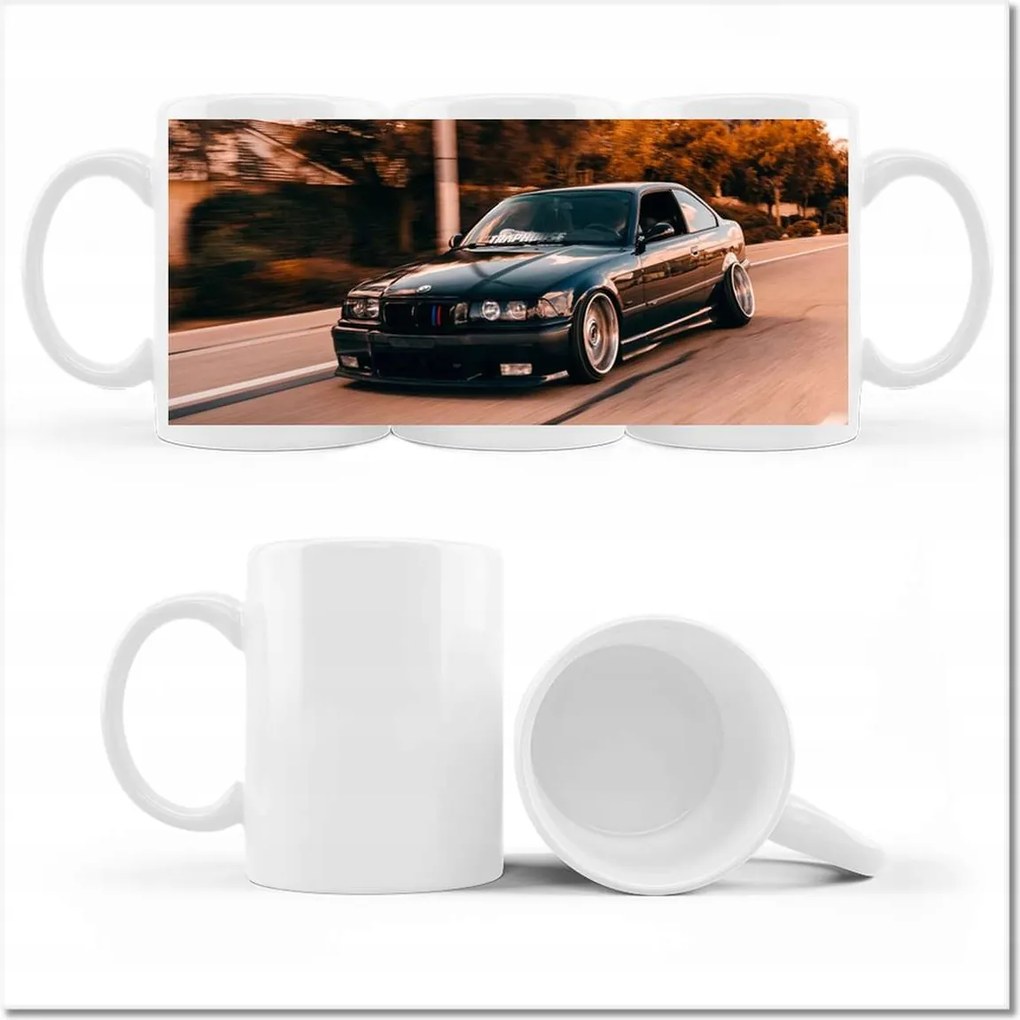 Bmw nyomott mintás bögre Verdák Beemki