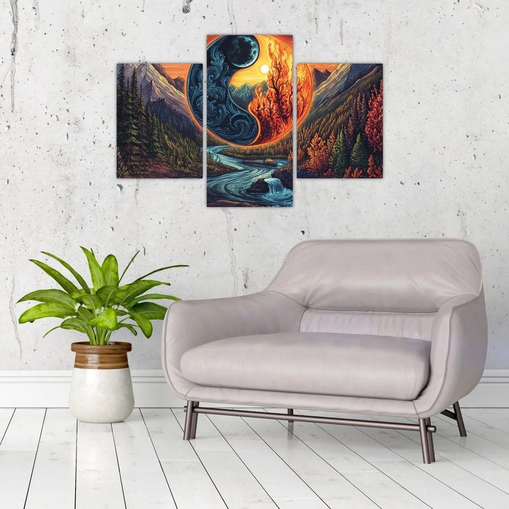 Kép - Elemi erők (90x60 cm)