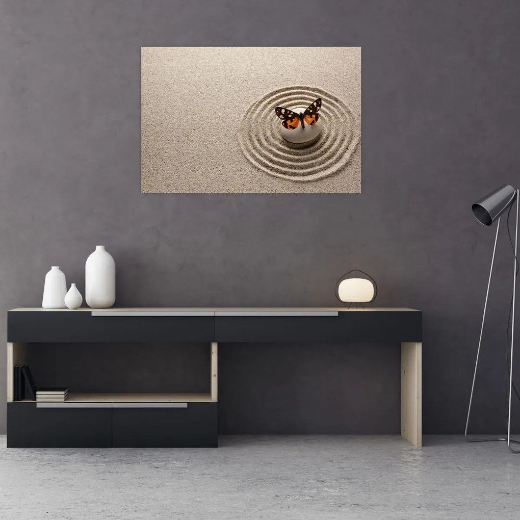 Kép - Zen kert (90x60 cm)