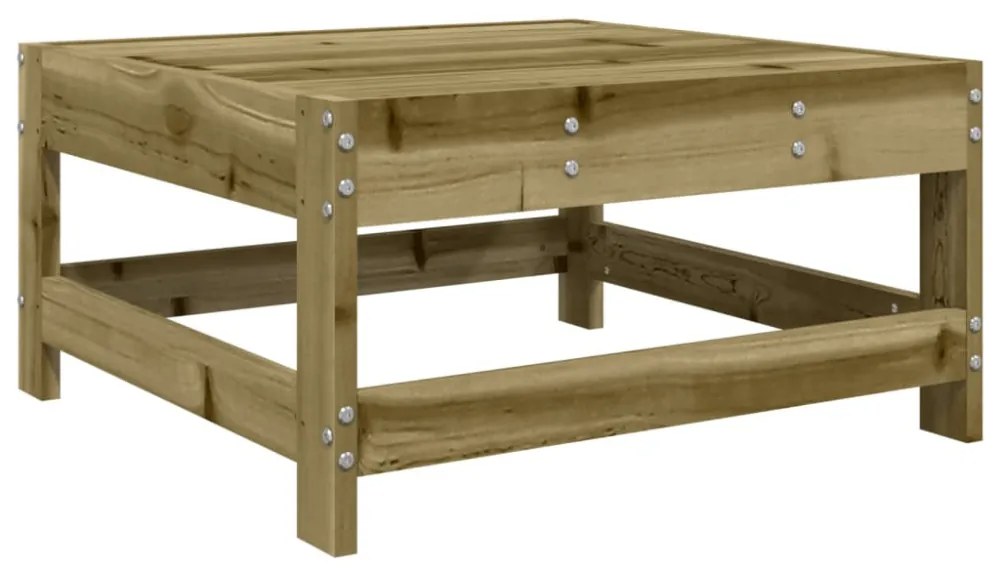 impregnált fenyőfa kerti lábzsámoly