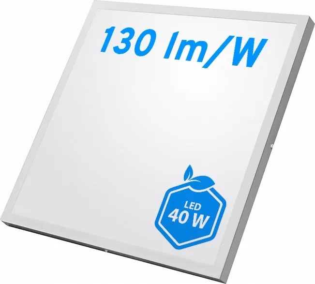 Led panel Plafon 60x60cm 40W 5400 Lm Falra szerelhető 130Lm/W