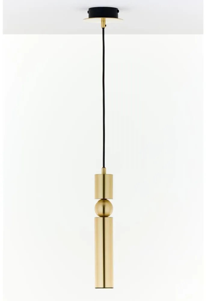 Jupiter 2009 - Csillár zsinóron ALAS 1xGU10/10W/230V arany