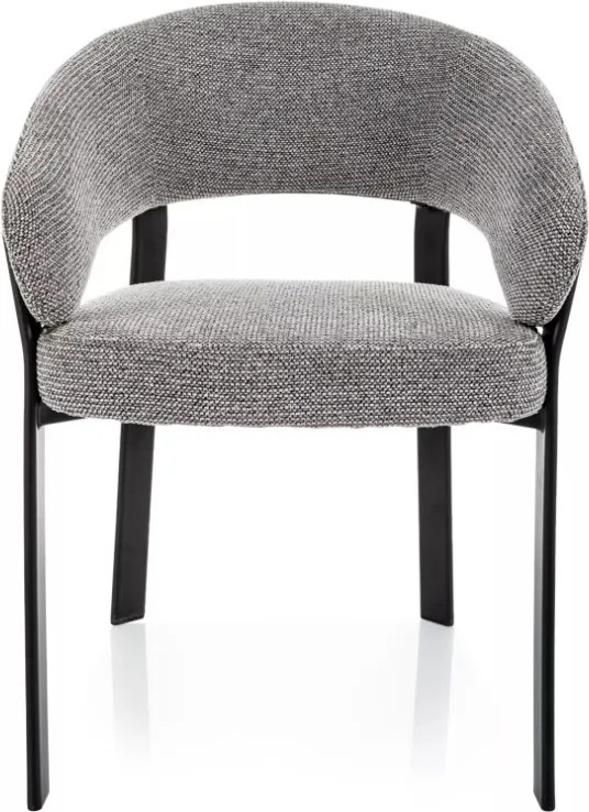 Nagoja étkezőszék szürke/fekete