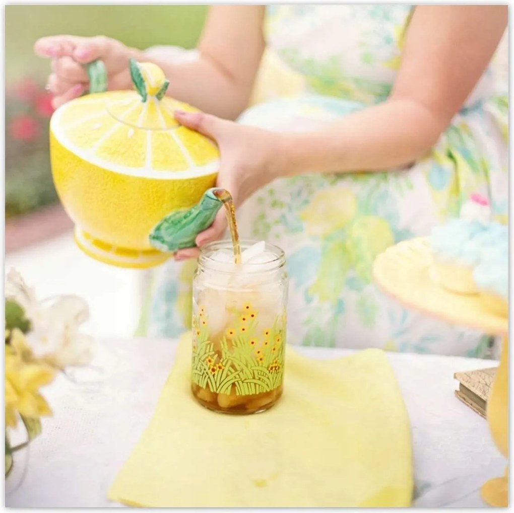 Poszterek 140x140 Teáskanna