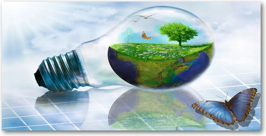 Fotó-üvegkép Ökológiai erőforrások 140x70