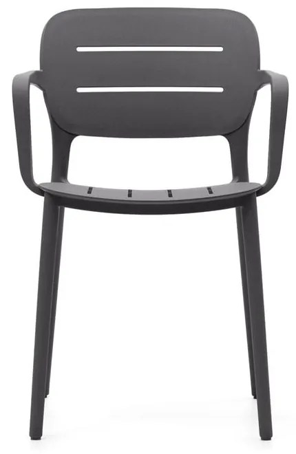 Szürke műanyag kerti szék Morella – Kave Home