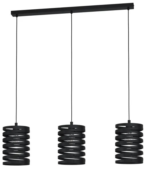 Eglo 99347 - Csillár zsinóron CREMELLA 3xE27/40W/230V