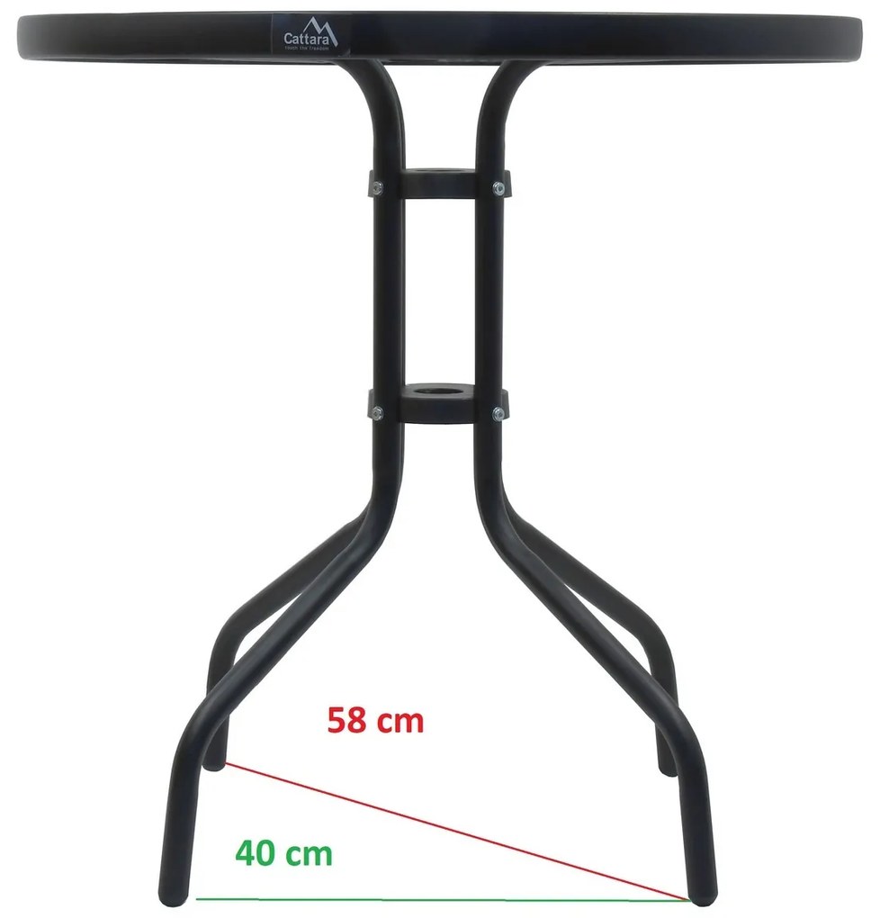 Cattara Terst kerti kerek asztal, átmérő 70 cm