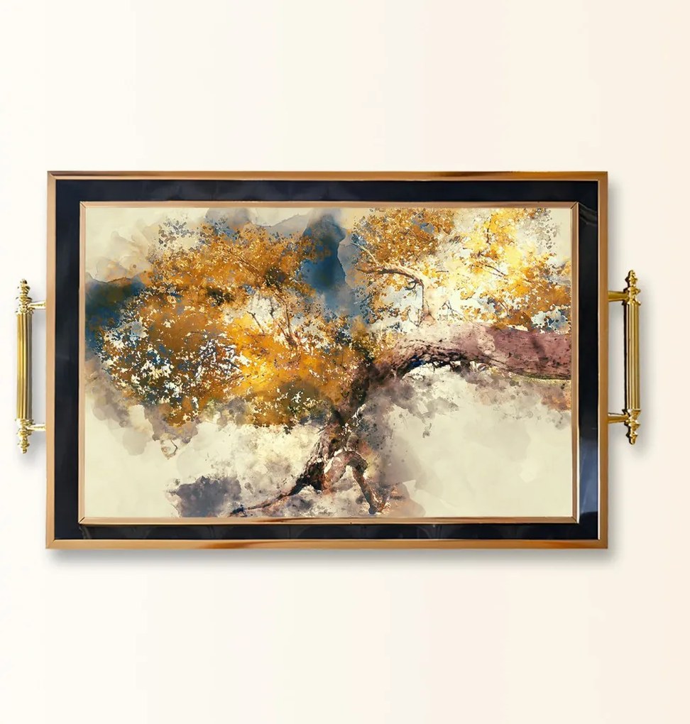Üveg tálca, 38×24 cm – TPA9946