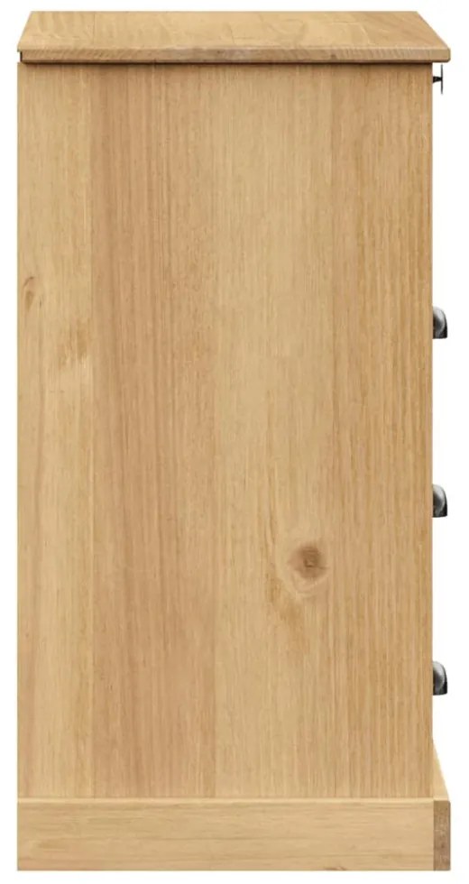 VIGO tömör fenyőfa komód 80x40x76 cm