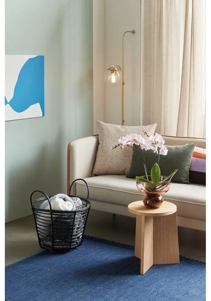 Natúr színű ülőke tölgyfa dekorral Split – Hübsch