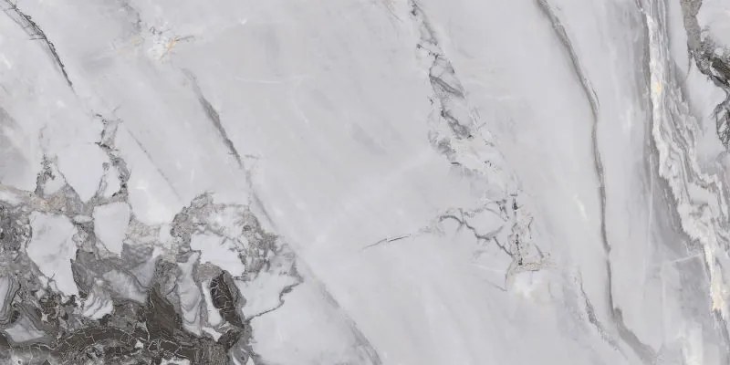 Mexen Limos Szürke mázas porcelán csempe minta rekt. G1, padló- és falburkoló lap, fényes - TL127-01-S