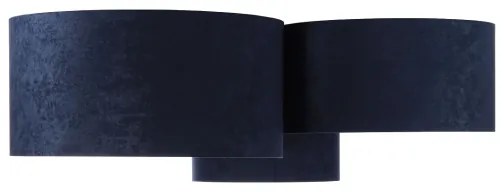 Mennyezeti lámpa SPACE 3xE27/60W/230V kék/arany