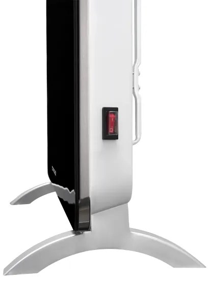 Concept KS4010 - Elektromos direkt fűtőtest/konvektor 2000 W, IP24, fekete, távirányítóval