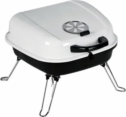 GARTHEN Faszenes hordozható grillsütő fehér