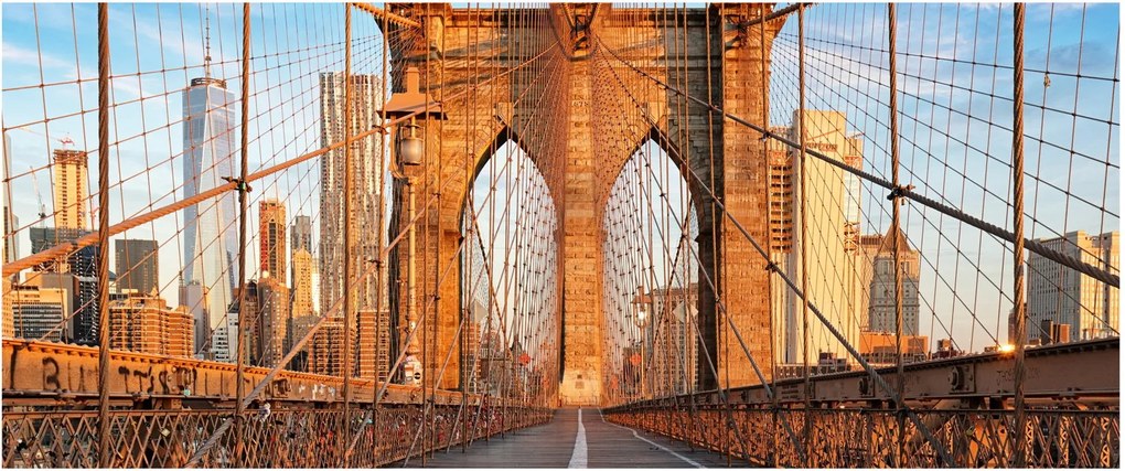 Kép - Brooklyn híd (120x50 cm)