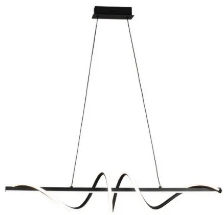 LED dimmelhető csillár kábelen LED/50W/230V 3000-6500K 100 cm + távirányítóval