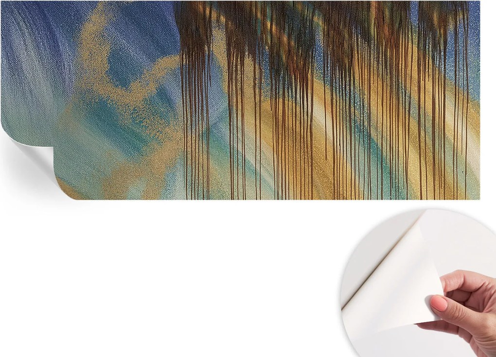 Öntapadós fotótapéta falra 3D Loft Absztrakt kompozíció 250x104