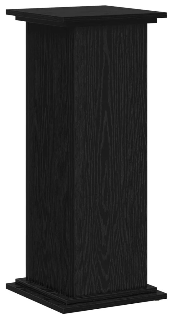 Növényállvány Musta tammi 33 x 33 x 80 cm Faanyag