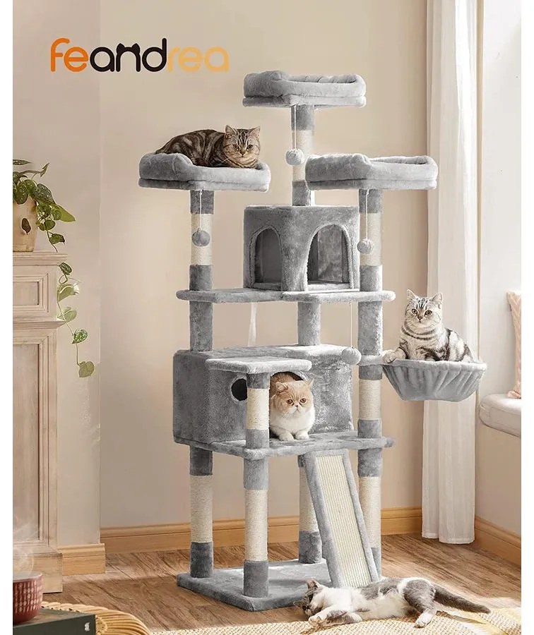 Macska kaparófa, XXL macskafa 54 x 49 x 169 cm
